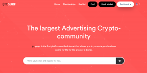 BTCSurf, the largest Advertising Crypto-community